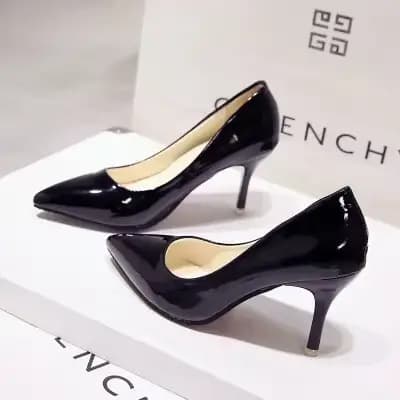 Escarpins nus pour femmes, chaussures à talons hauts, mode féminine, cuir verni, Sexy, bout pointu,