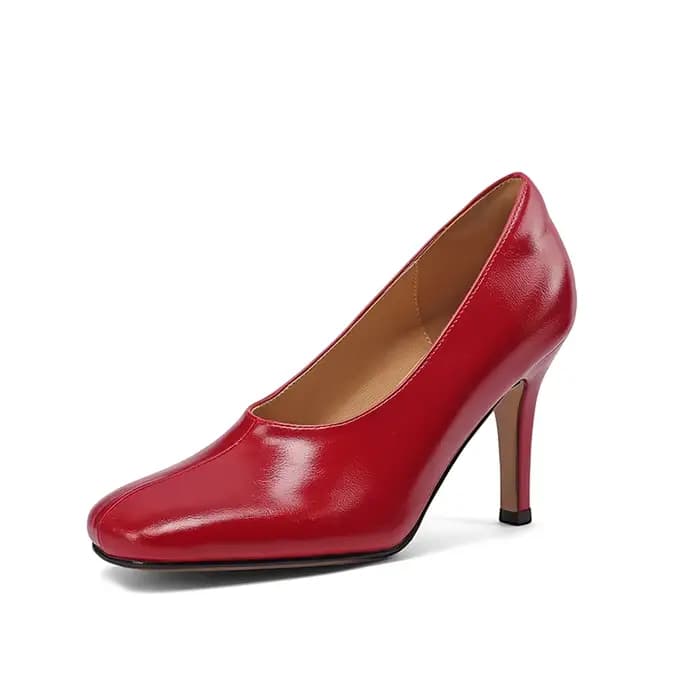 SmallHut 2026 Nouvelle Tendance Printemps Automne Escarpins Femme en Daim de Vache Sexy Chaussures d