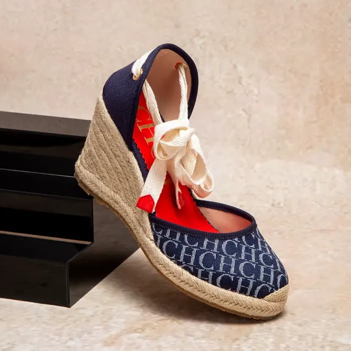 Sandales pour femmes 2025 nouvelles sandales à talons inclinés inférieurs en chanvre chaussures pour