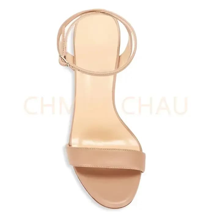 Sandales de Luxe Élégantes à Talons Hauts et Bretelles de Rincage pour Femme, Alicante Habillée de G