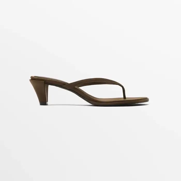Talons hauts pantoufles femmes automne été nouveau Sexy talons pointus pantoufle polyvalent pince or