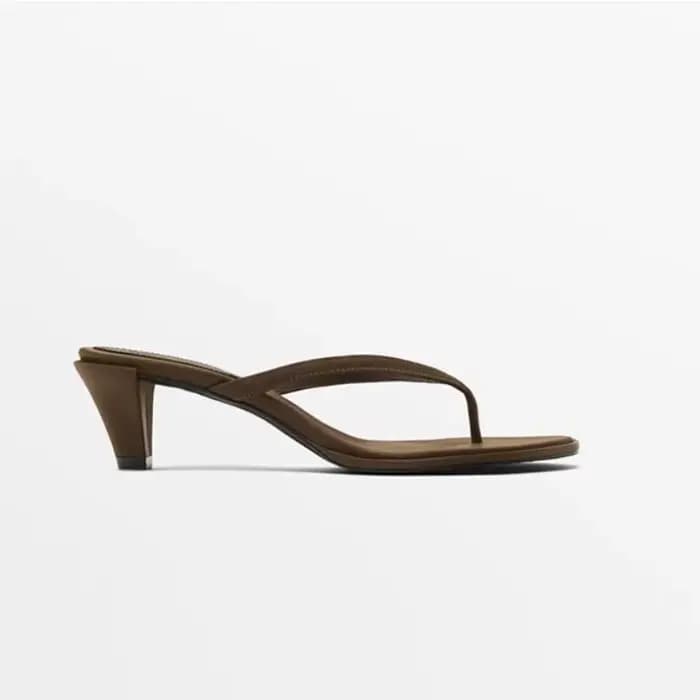Talons hauts pantoufles femmes automne été nouveau Sexy talons pointus pantoufle polyvalent pince or