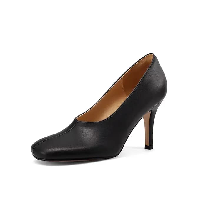 SmallHut 2026 Nouvelle Tendance Printemps Automne Escarpins Femme en Daim de Vache Sexy Chaussures d