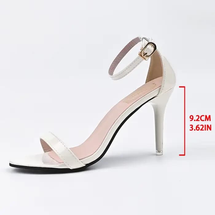Sandales sexy à talon aiguille dorées pour femme, collection été 2026, sandales à talons très hauts