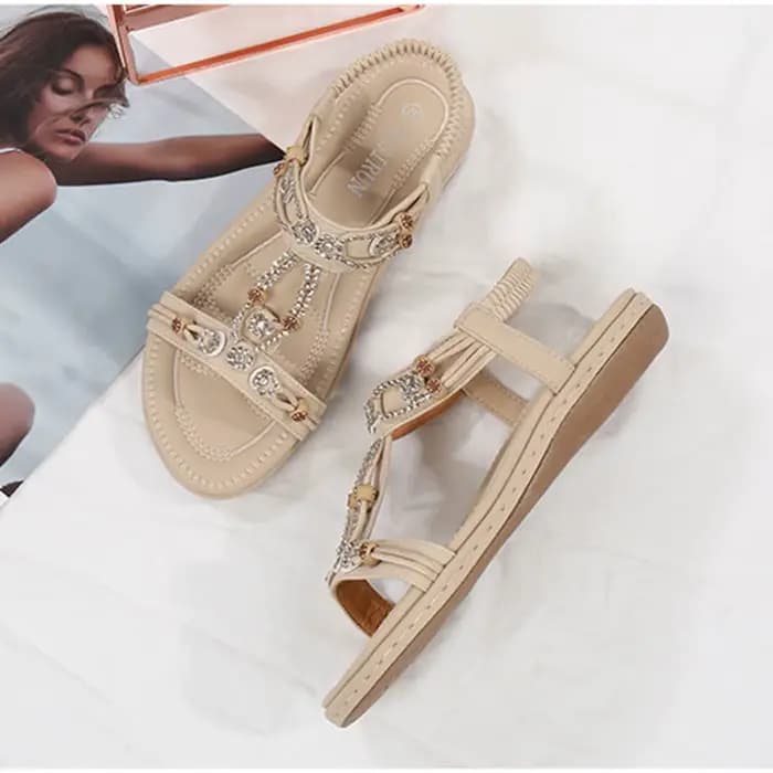 Sandales plates pour femmes