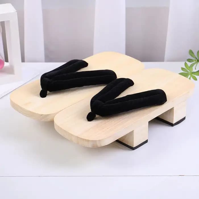 Sandales japonaises en bois sabots chaussures tongs élégantes pour spectacle sur scène fond antidérapant Cosplay Costume appartement carnavals