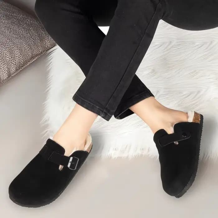Shevalues – Mules d'hiver pour femmes
