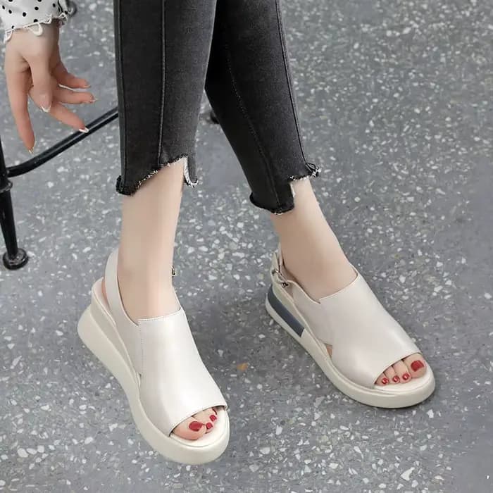 2025 femmes plate-forme sandales à talons compensés nouvel été