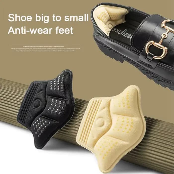 Protecteur de talon pour chaussures autocollants de talon Inserts semelles Patch Anti-douleur baskets coussinets de talon soulagement de la douleur coussin de pieds réducteur de taille de chaussure