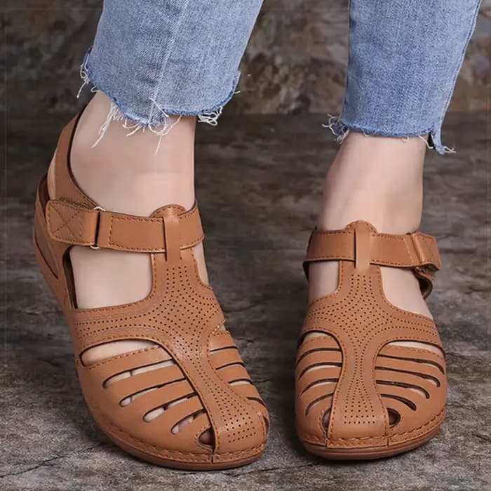 Sandales à Talons Compensés pour Femme
