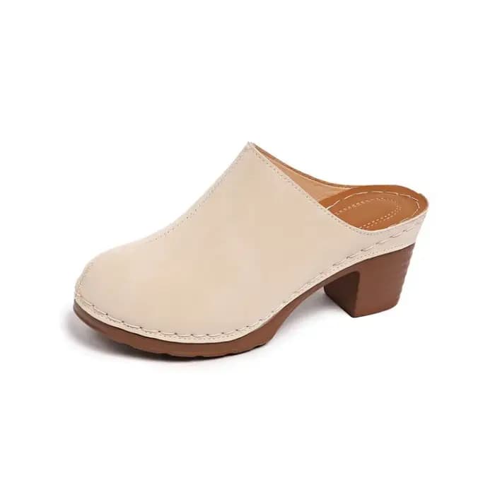 Nouvelles Sandales Compensées Vintage à Bout Fermé pour Femmes 2026 – Chaussures de Créateur à Plateforme Tendance Été