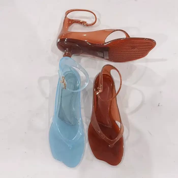 Sandales d'été pour femmes à talon bas