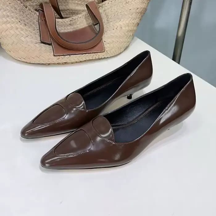 Escarpins à talons chaton pour femmes