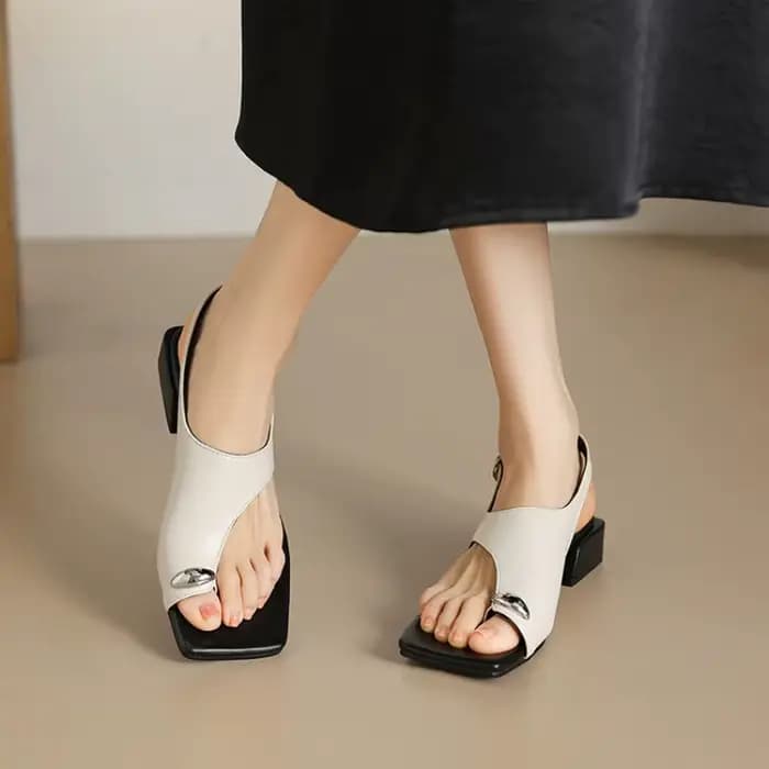 Sandales Piedmont à talons bas pour femmes