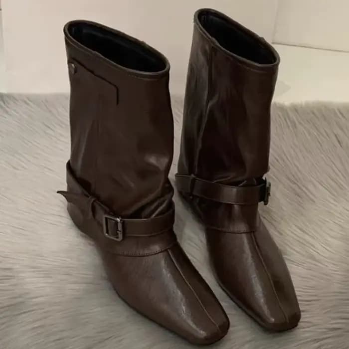 2025 femmes talons hauts mode gothique moto bottes nouveau automne Sexy Striptease fête tendance