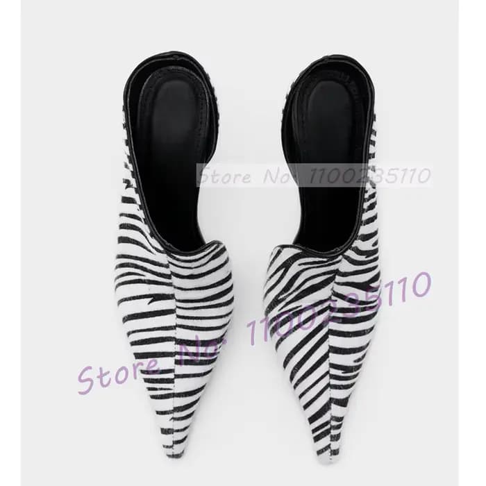 Mules à talons hauts pour femme