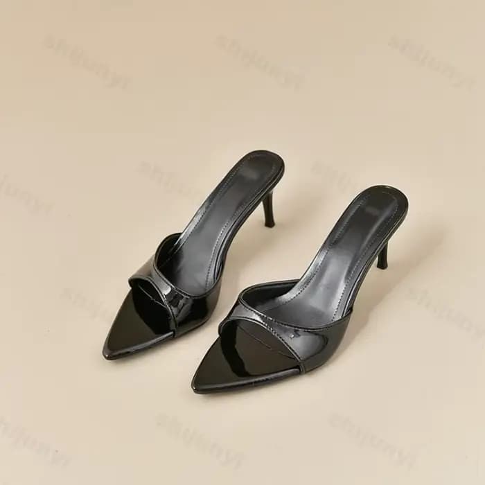 Talons hauts pour femmes pantoufles d'été