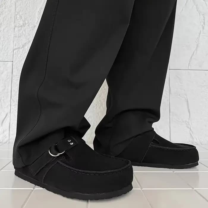 Sandales Rétro Décontractées Confortables Antidérapantes Plage 2026 Nouvelle Mode Chaussures en Cuir pour Printemps et Automne Tendance pour Hommes et Femmes