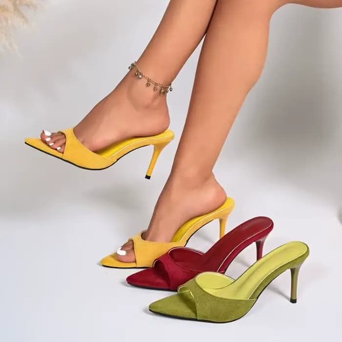 Nouvelles sandales d'été de luxe pour femmes à talons hauts
