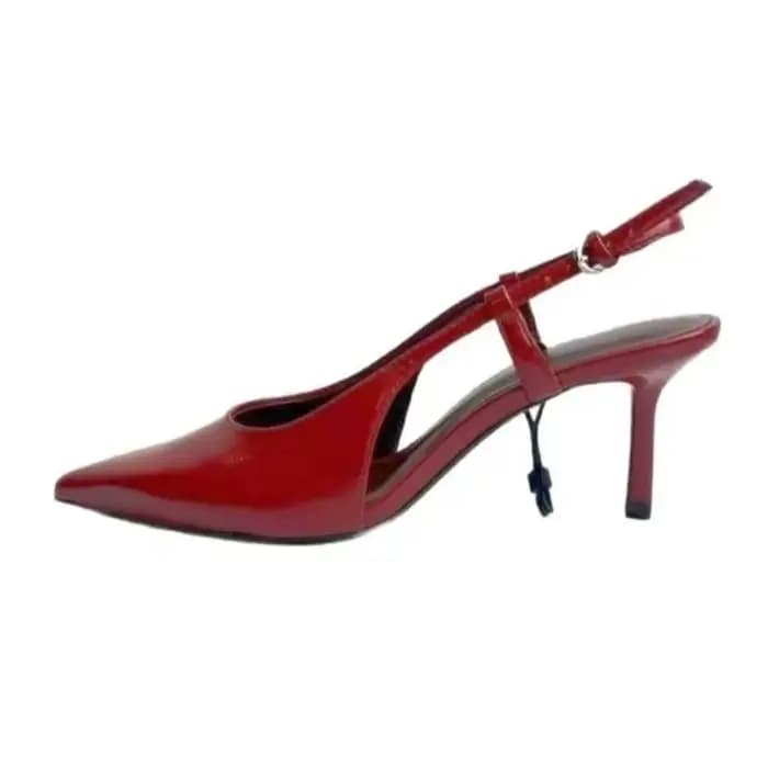 Chaussures de mariage à talons hauts rouges pour femmes