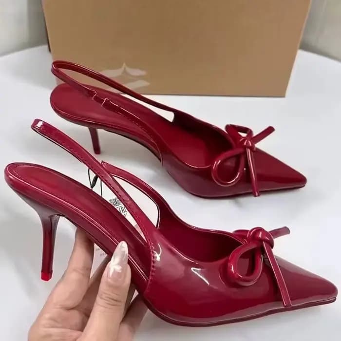 Sandales à talons hauts à bout pointu pour femmes