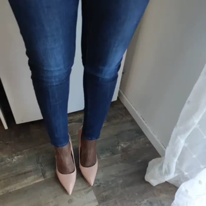Femmes 7.5cm 10.5cm talons hauts mariage mariée classique pompes dame Scarpins en cuir métallique