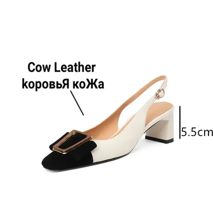 Blapunka-Escarpins en Cuir group Naturel pour Femme