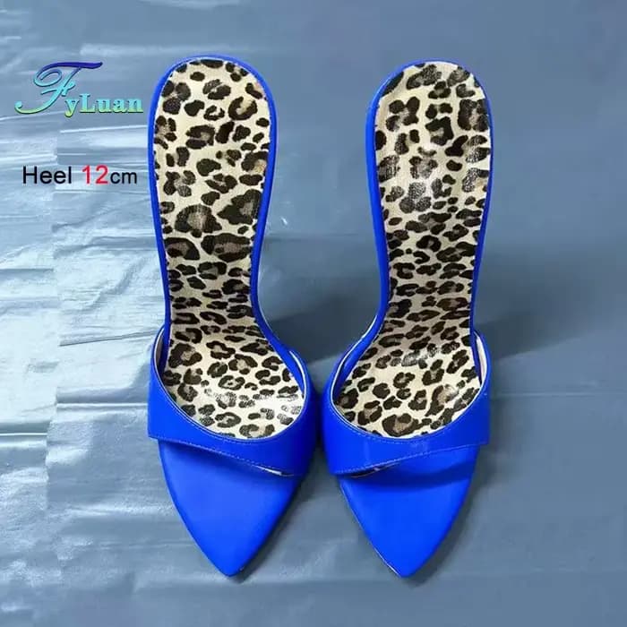 Pantoufles à talons aiguilles pour femmes