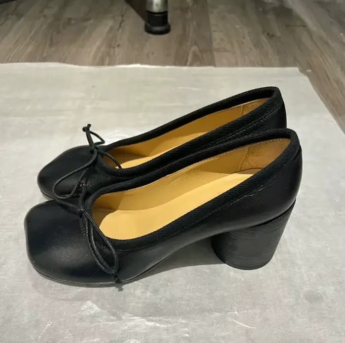 Chaussures Mary Jane à talons épais avec nœud papillon pour femmes