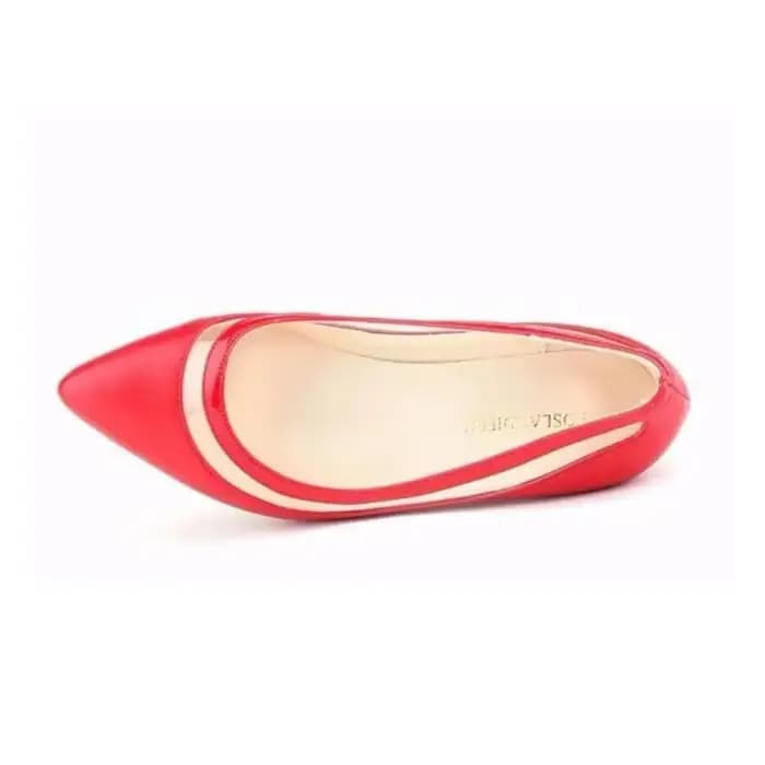 Escarpins sexy en PVC transparent pour femmes