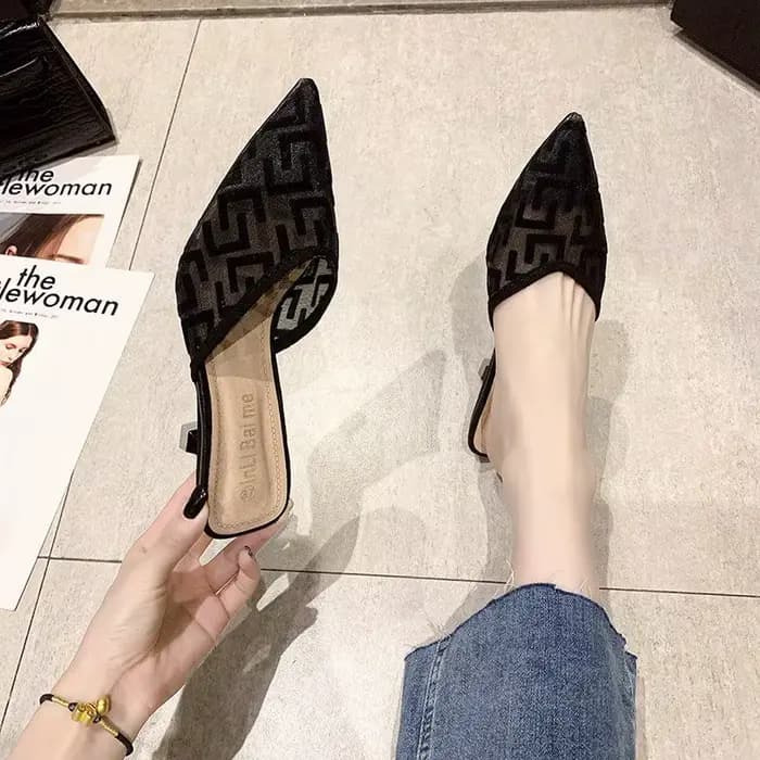 Mules pour femmes chaussures concepteur confortable été nouveau 2025 avec jeune en vente miroir luxe pantoufles élégantes mode sandales femme