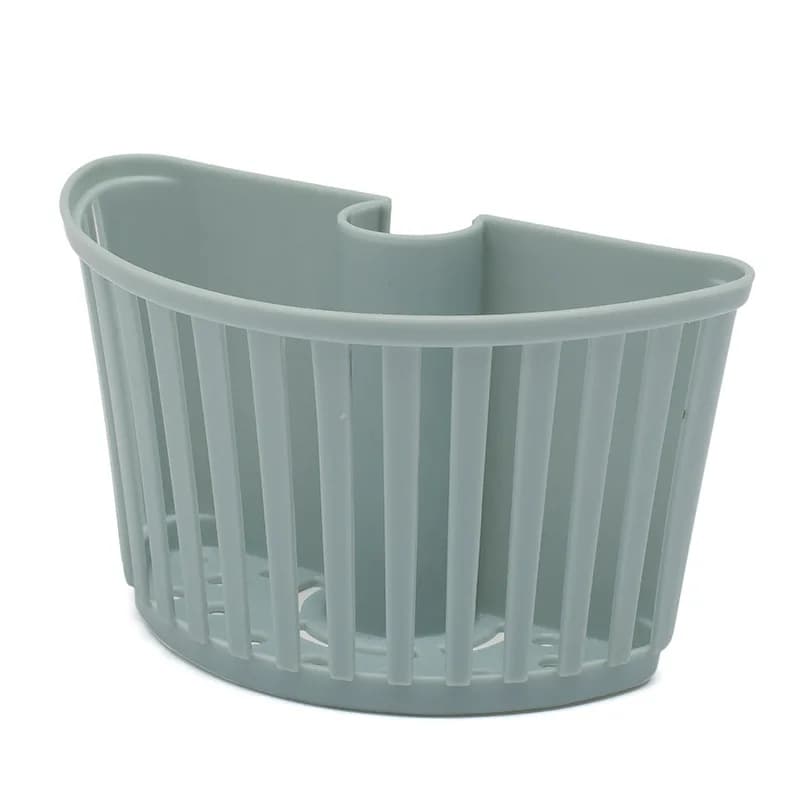 Égouttoir d'évier en plastique, panier suspendu, support de bec, rangement d'éponge, fournitures de