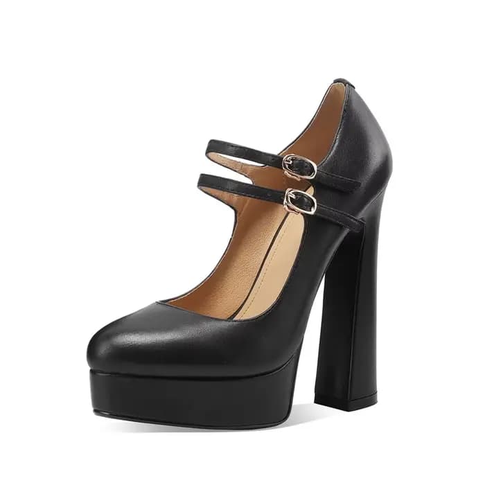 Chaussures à talons hauts en cuir de vachette beige Arden Furtado Spring Beige, bout rond, talons ép