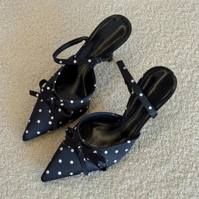 Sandales à talons hauts à bout pointu pour femmes