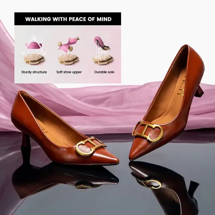CHCH-Chaussures de Marque en Cuir Verni pour Femme, à Talons Hauts et Pointus, Style Bateau, pour Ma