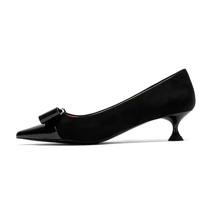 Chaussures à Talons Hauts et Pointus pour Femme, Élégantes, à la Mode, Style Britannique, Patchwork
