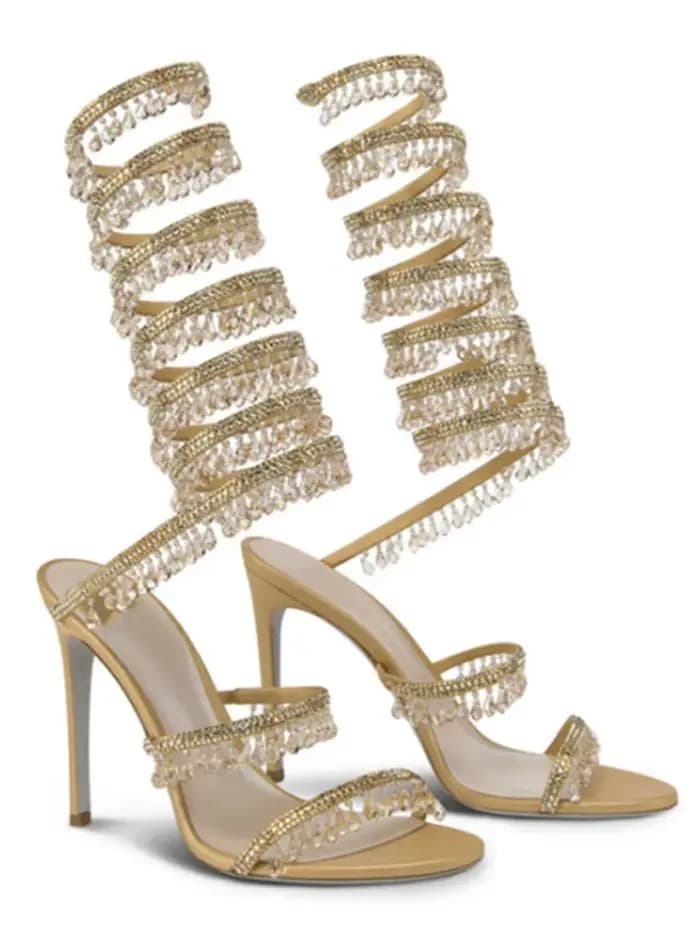 Nouvelles sandales pour femmes à strass