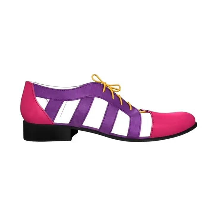 Oxfords-Sandales en cuir véritable pour femmes