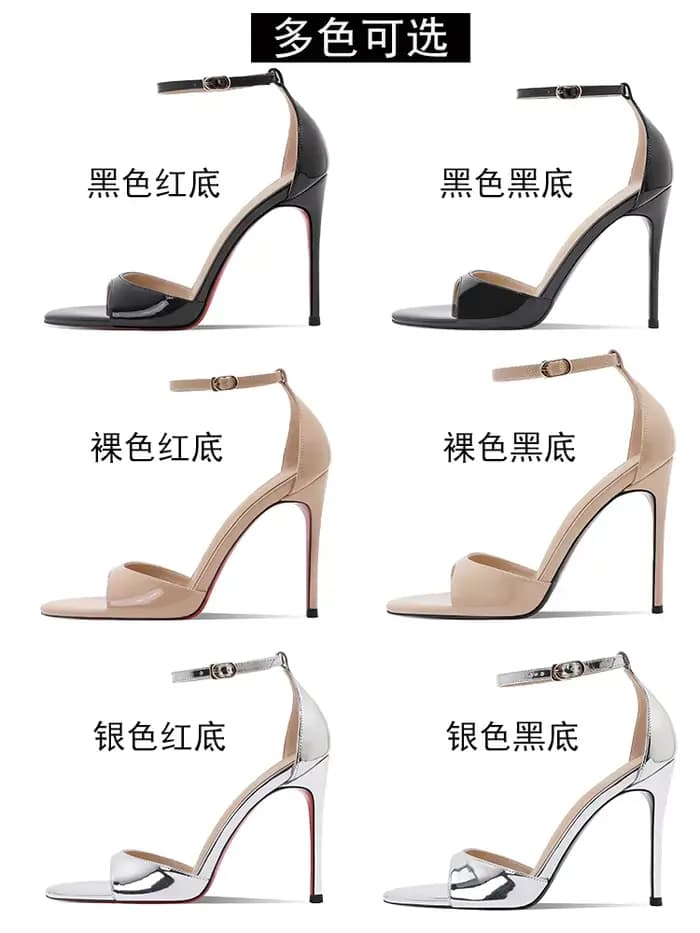 Sandales à talons hauts argentés pour femmes, belles sandales à un bouton de Style princesse avec jupes, nouvelle collection été 2025