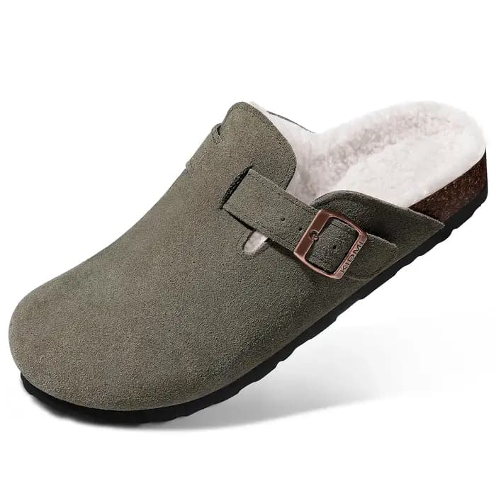 Sourire classique hiver Mules pour femmes hommes nouveau