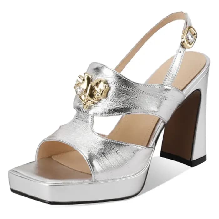 【JOCHEBED HU】 chaussures en cuir véritable faites à la main pour femmes nouvel été Sexy talons hauts robe de fête