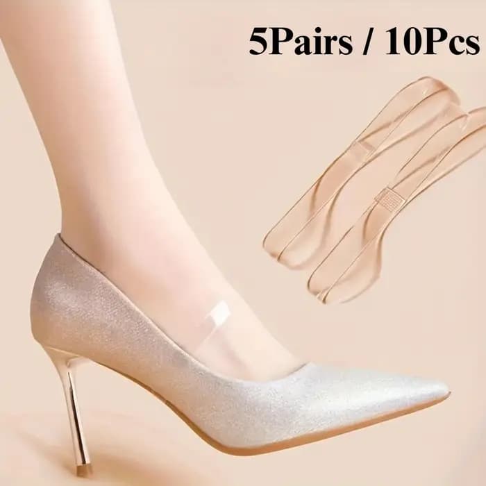 Sangles antidérapantes transparentes invisibles pour talons