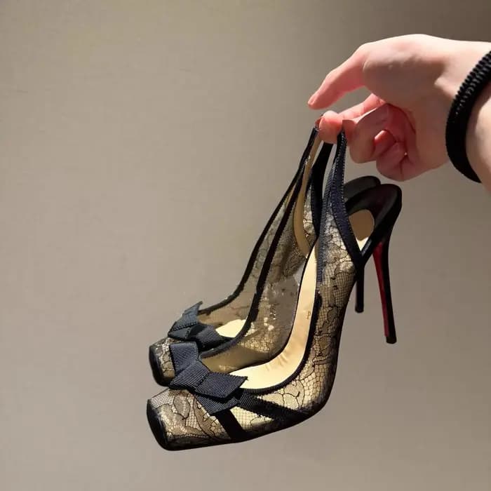 Nouvelles Chaussures Simples à Talons Hauts Fins pour Femme
