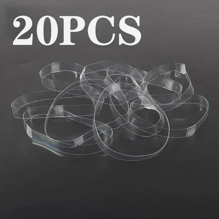 Sangle de maintien transparente et élastique pour talons hauts