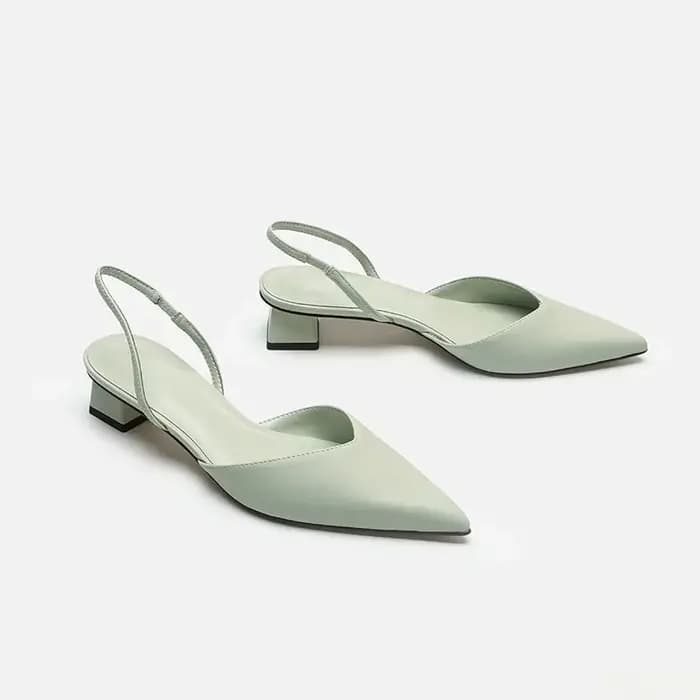 Baotou – sandales d'été simples à talons carrés et pointus pour femmes