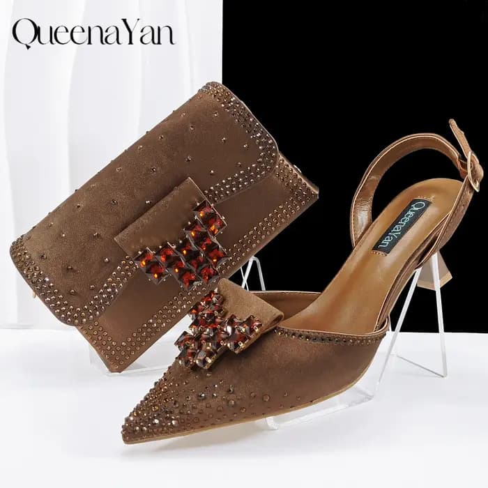 Ensemble chaussures et sac pour femme QueenaYan2026