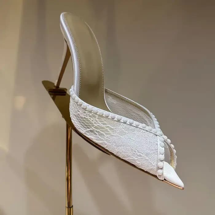 Mules à talons pour femme