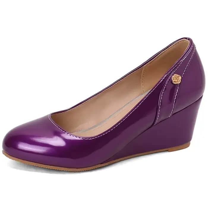 Chaussures classiques à talons compensés pour femmes