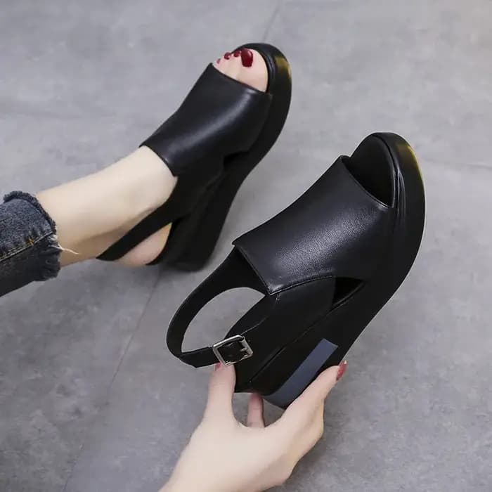 2025 femmes plate-forme sandales à talons compensés nouvel été
