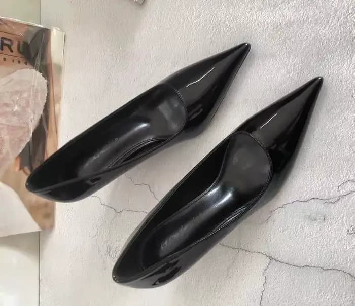 Nouvelles Escarpins Noirs 2025 pour Femme à Talon Fin et Bout Pointu – Élégance Polyvalente, Chaussu